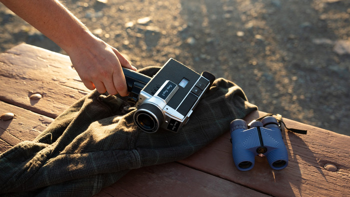 Camp Snap CS-8 Digital Video Camera product in use