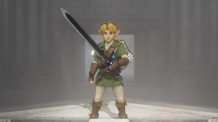 The Legend of Zelda: Ocarina of Time Nintendo Switch 2 produkt in gebrauch