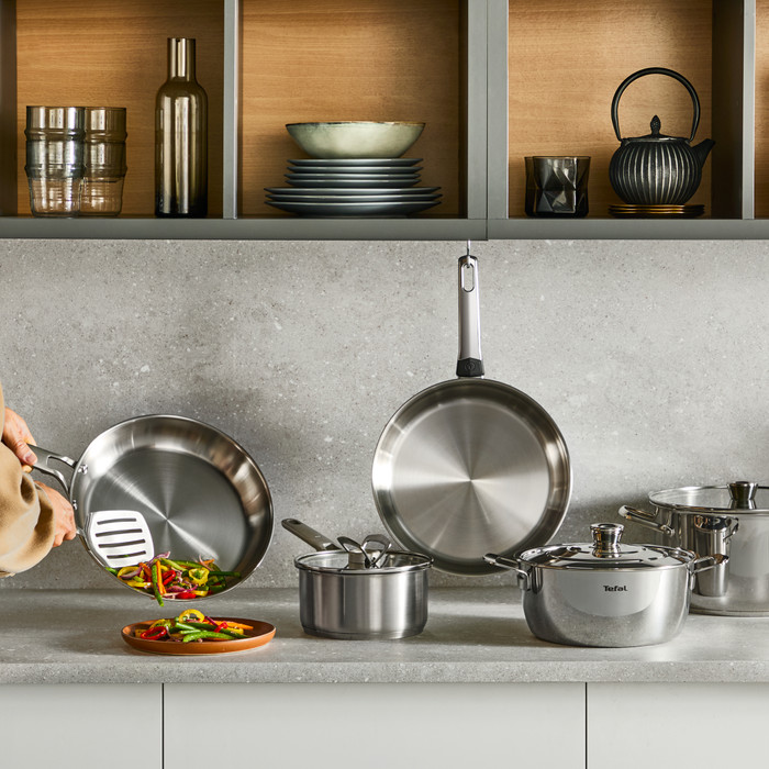 Tefal Extreme Wok 28 cm produkt in gebrauch