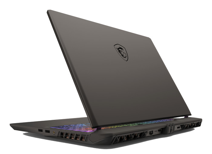 MSI Vector 16 HX AI A2XWHG-476 - 16" - Intel Core Ultra 9 - 16GB RAM/1TB SSD - RTX 5070 Ti rückseite