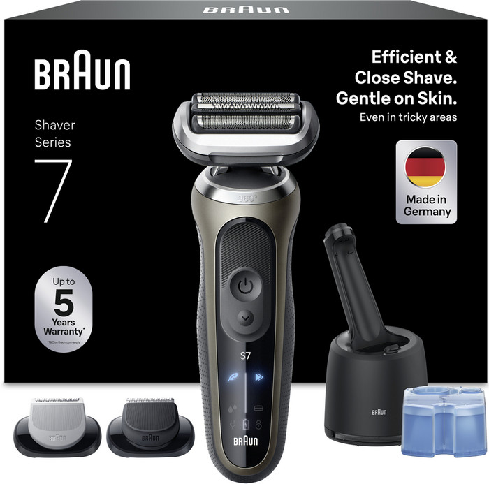 Braun Series 7 72-C7650cc packaging