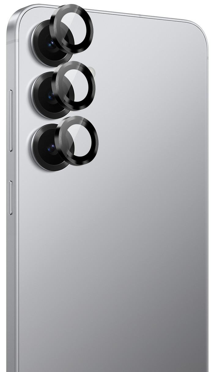 BlueBuilt Samsung Galaxy S26 Camera Lens Protector Aluminum detail