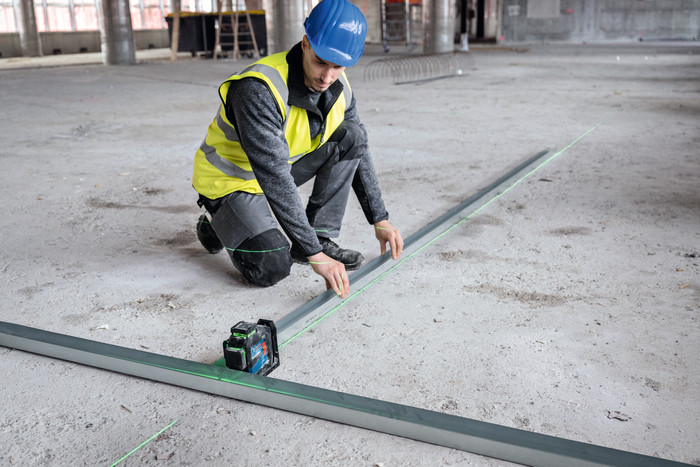 Bosch Professional GLL 80-33 G produkt in gebrauch