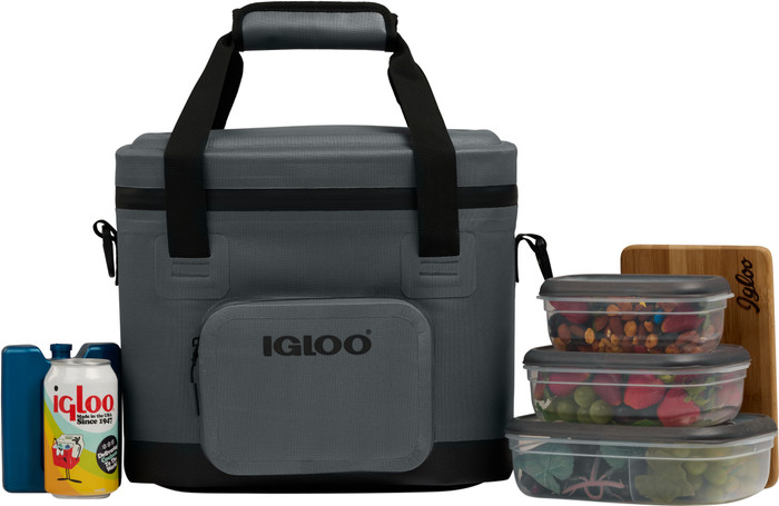 Igloo Trailmate 18 Carbonite Cooler Bag product in use