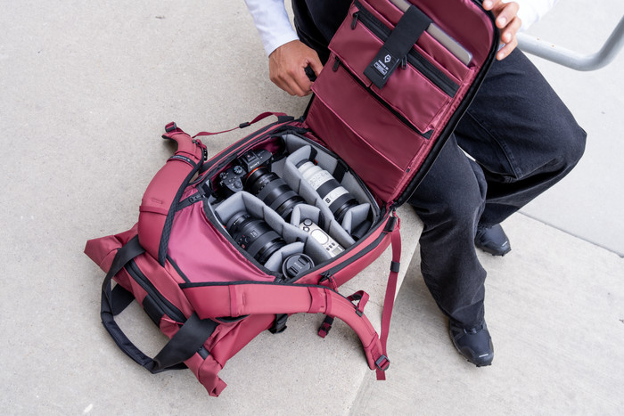 WANDRD Essential Plus Camera Cube V2 produkt in gebrauch