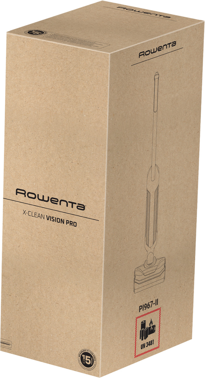 Rowenta X-Clean Vision Pro GZ7126 packaging