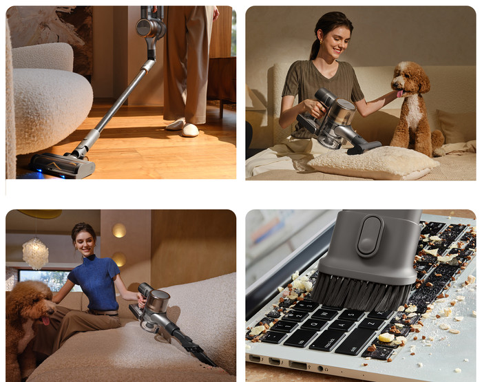 Dreame R30 produkt in gebrauch