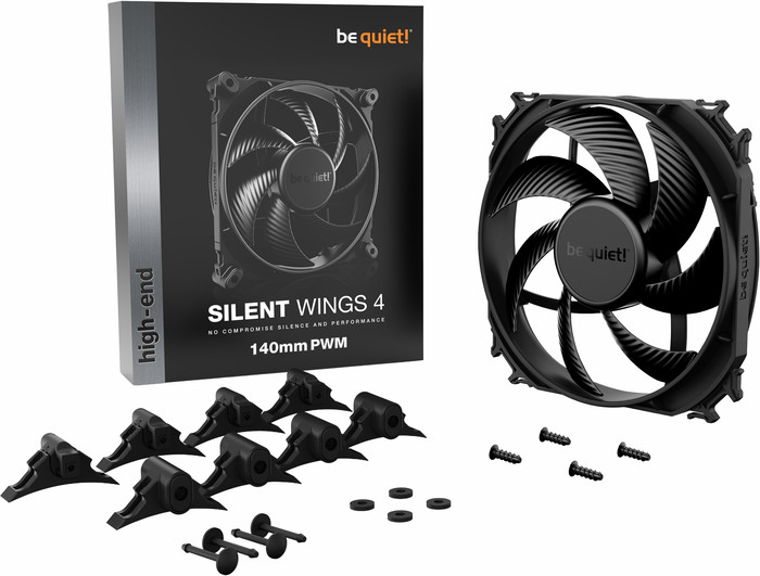 be quiet! SILENT WINGS 4 140 mm PWM zubehör
