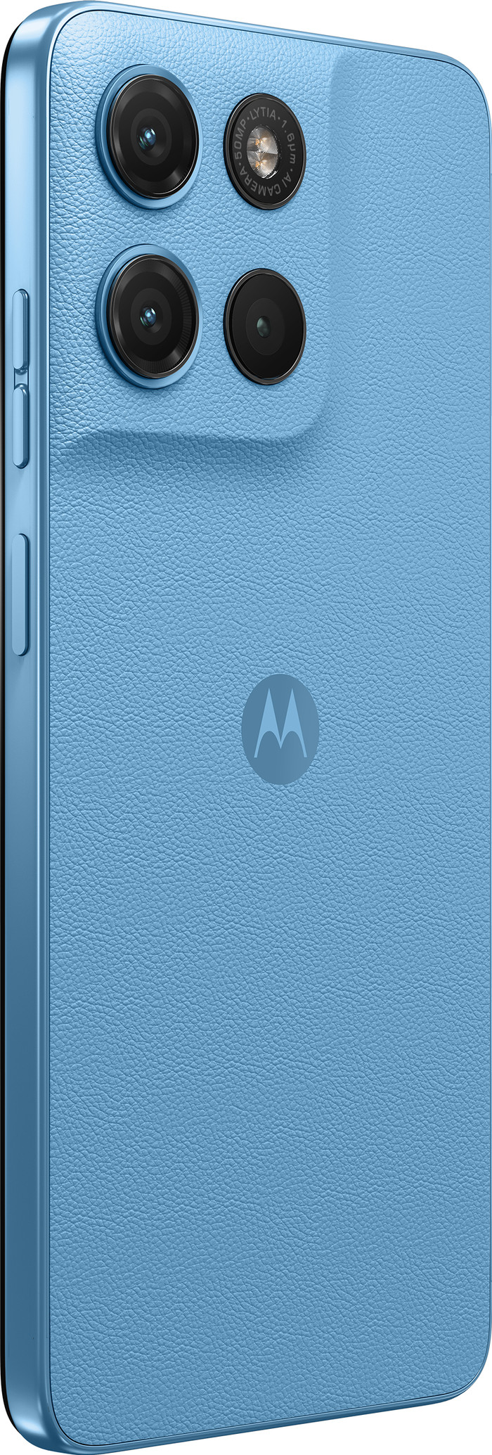 Motorola Moto G17 Hellblau 4G rückseite