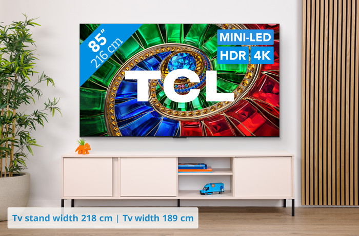 TCL RGB Mini-LED 85 inches RM7L (2026) visual Coolblue 1