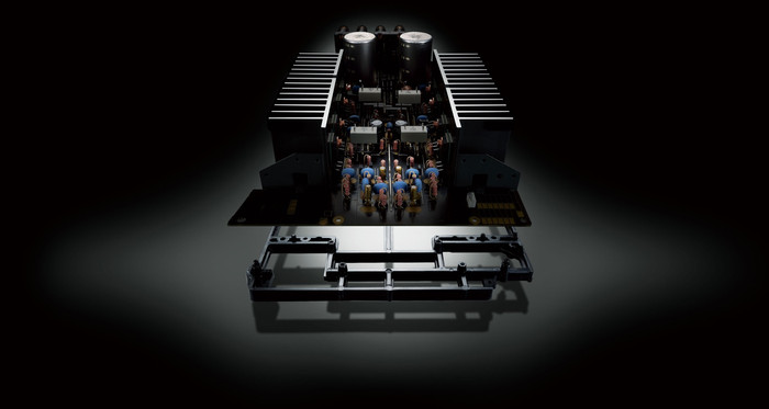 Yamaha A-S301 Black detail