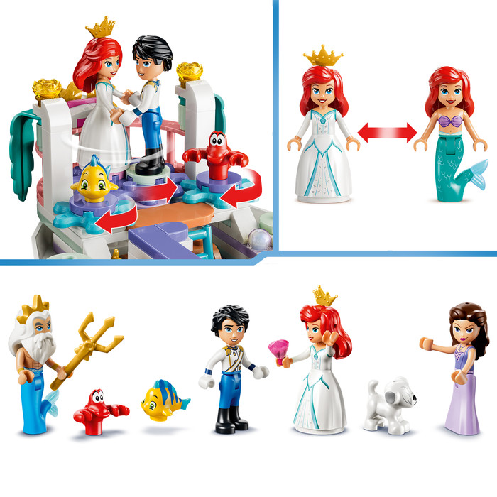LEGO Disney Arielles Königliches Hochzeitsboot 43299 produkt in gebrauch