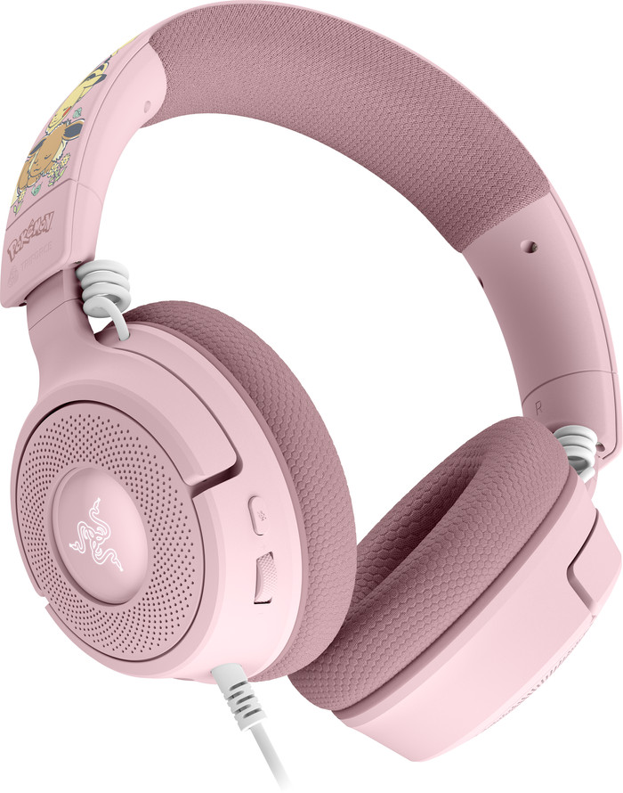 Razer Kraken V4 X Kabelgebundenes Gaming-Headset - Pokémon Pikachu / Eevee Edition detail