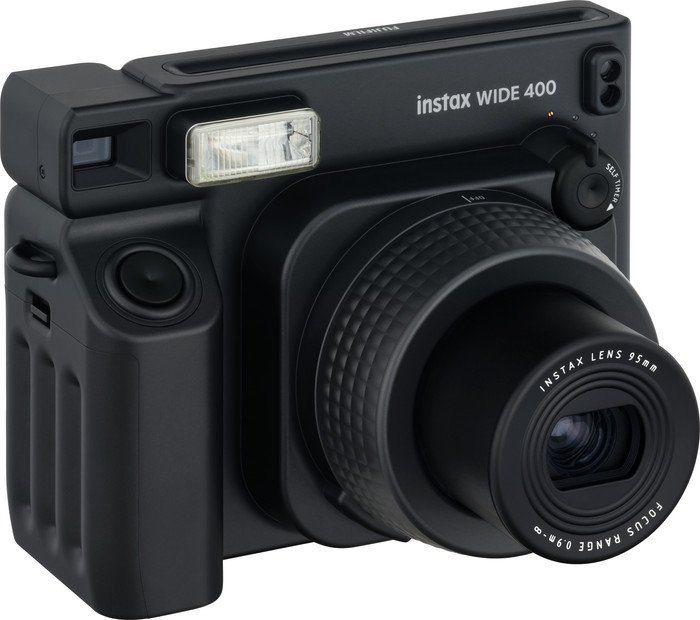 Fujifilm Instax Wide 400 Jet Black linke seite