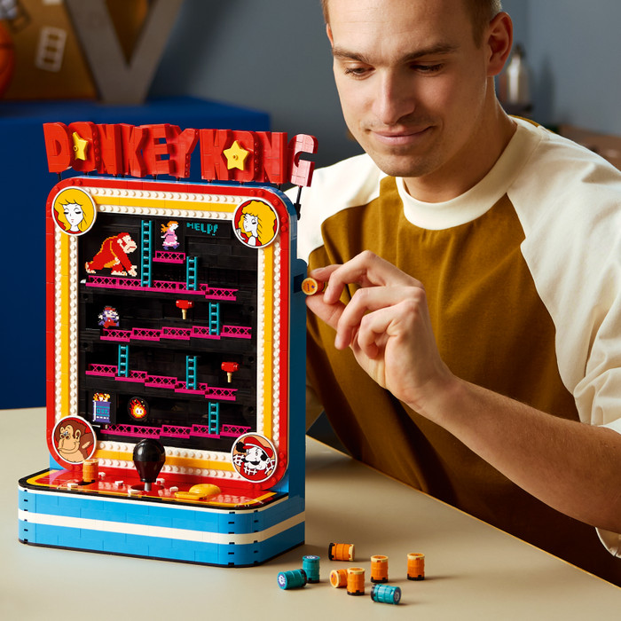 LEGO Super Mario Donkey Kong Arcade 72051 detail