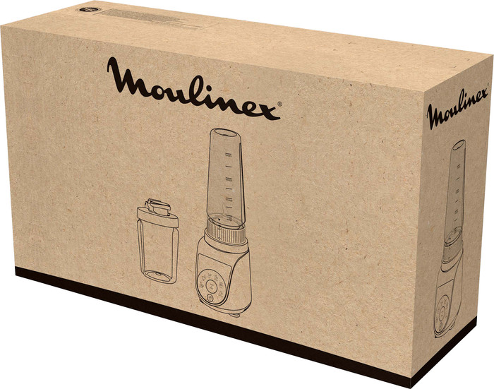 Moulinex Blend Up Essential LM1EHBF0 Grau verpackung