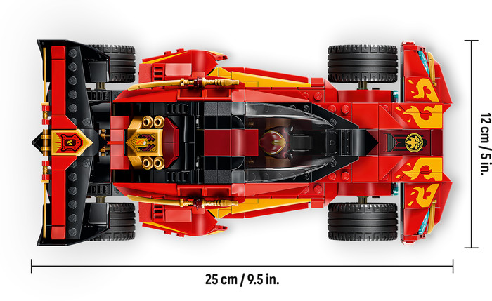 LEGO Ninjago 15-jähriges Jubiläum des X-1 Ninja Supercar 71867 detail