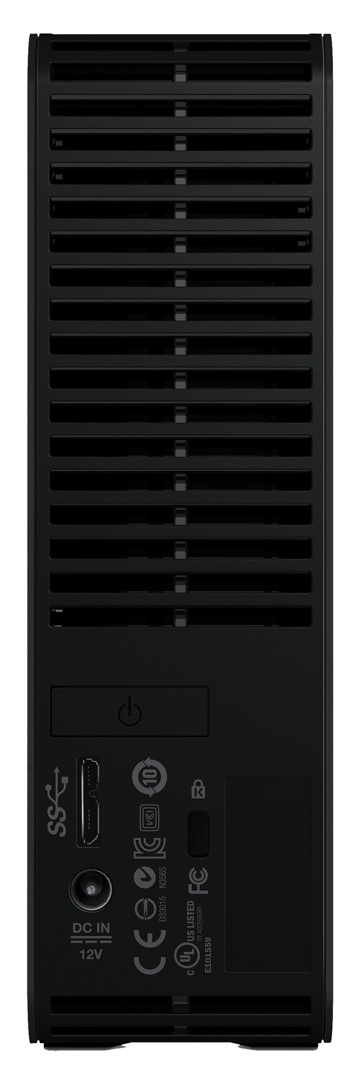 WD Elements Desktop 18TB back