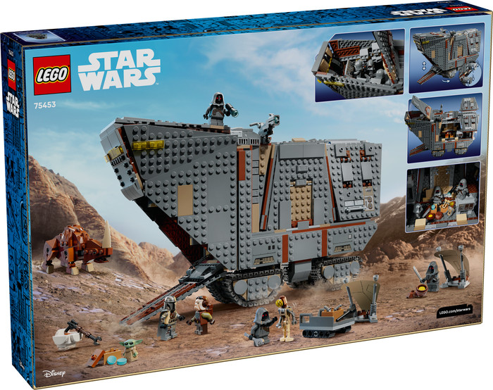 LEGO Star Wars Offworld Sandcrawler en Mudhorn 75453 packaging