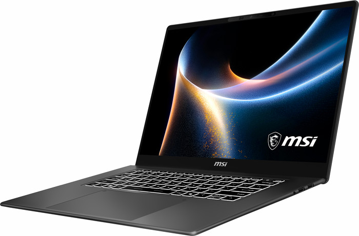 MSI Prestige 16 AI+ Copilot+ PC C3MG-236NL OLED QWERTY rechte seite