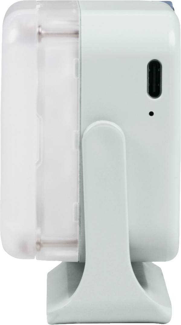 Nanlite Pico LED Mini Pocket Light Mint Blue right side