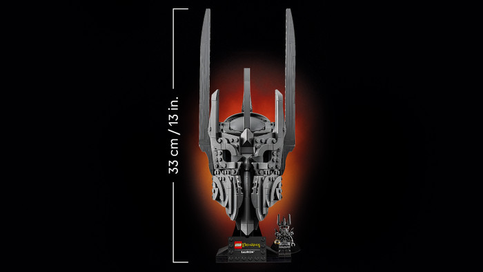 LEGO Icons Der Herr der Ringe: Saurons Helm 11373 visueller lieferant