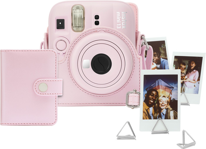 Fujifilm Instax Mini 13 Zubehörset Candy Pink vorne