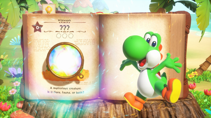 Yoshi and the Mysterious Book Nintendo Switch 2 produkt in gebrauch