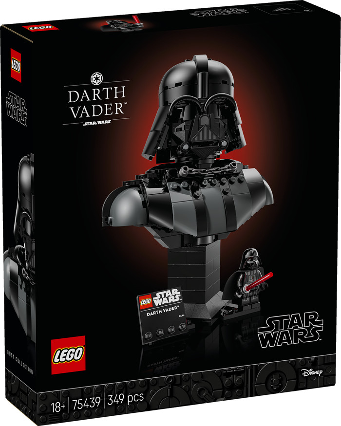 LEGO Star Wars Dart Vader Bust 75439 packaging