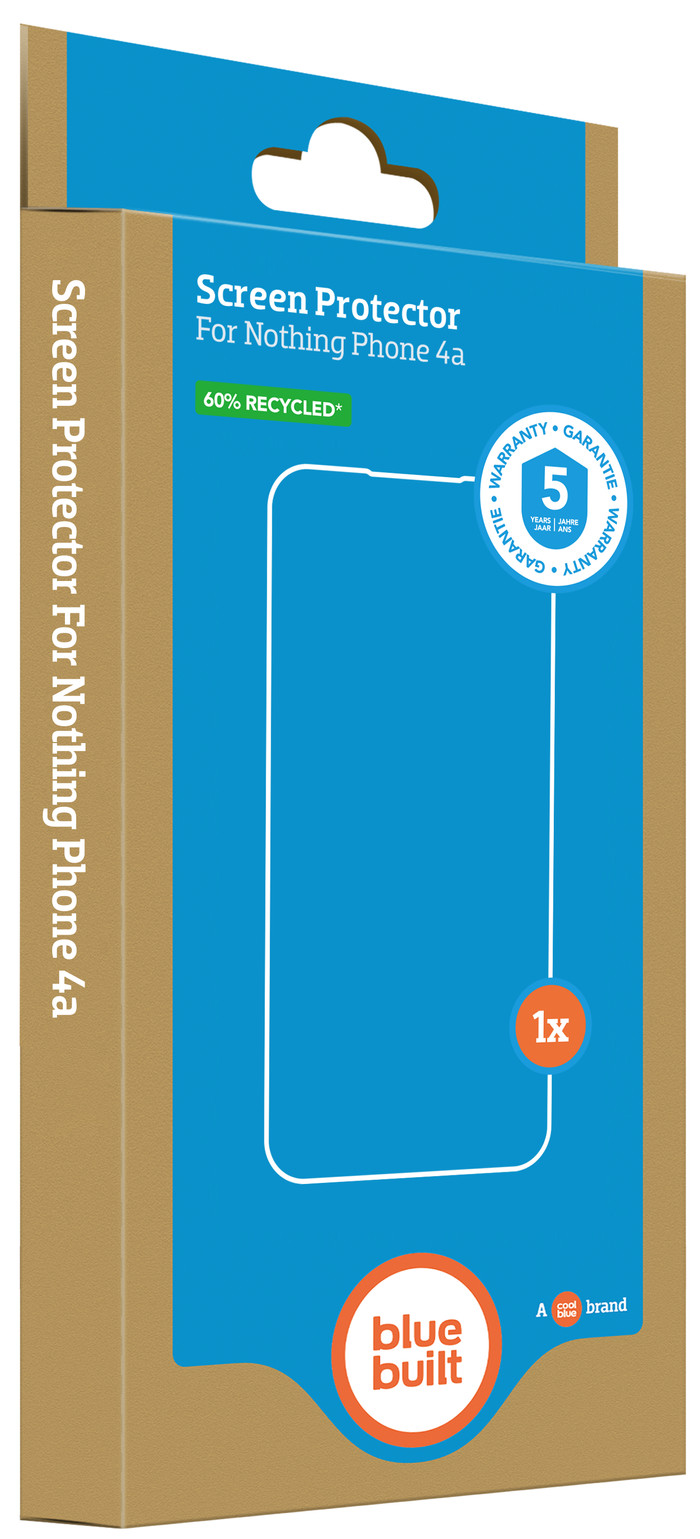 BlueBuilt Nothing Phone (4a) Panzerglas verpackung