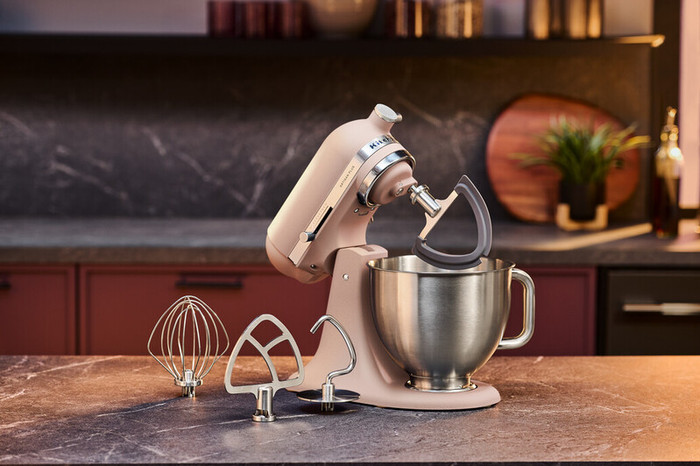 Kitchenaid 5KSM50PKVEFT Feather Pink produkt in gebrauch