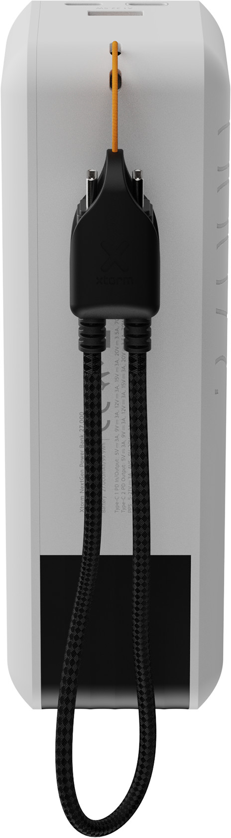 Xtorm NextGen 70 W Powerbank 27.000 mAh Weiß unten