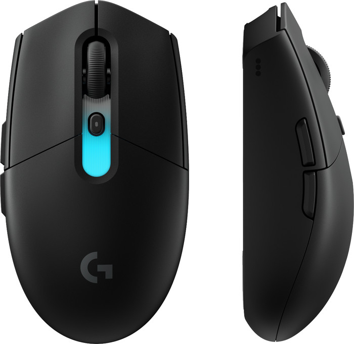 Logitech G305 X SUPERLIGHT Wireless Gaming Mouse Black front