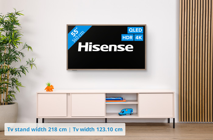 Hisense QLED 55 inches S7S (2026) visual Coolblue 1