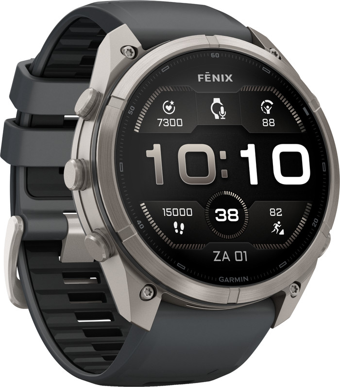 Garmin Fenix 9 Pro Black 51mm left side