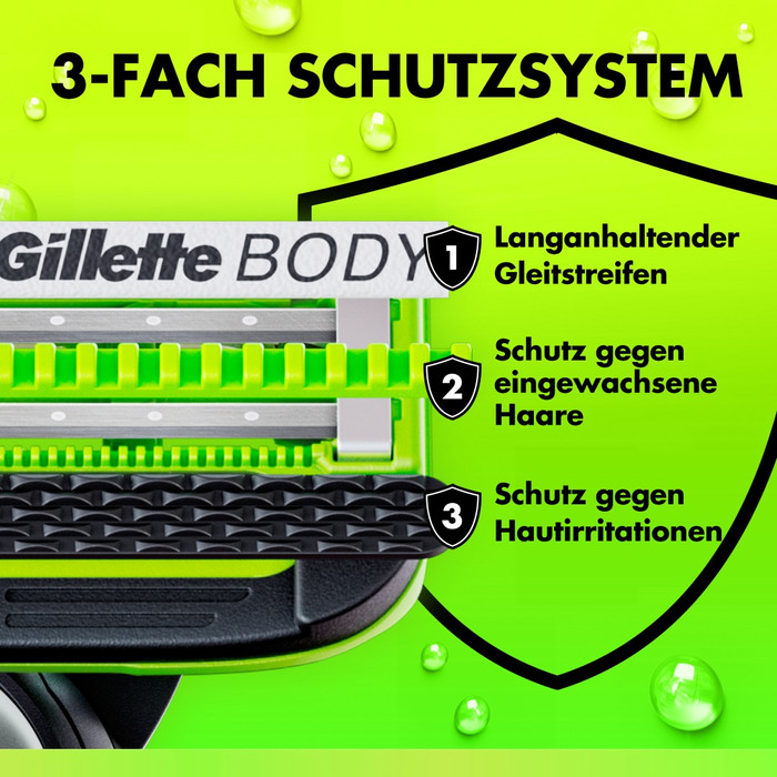 GilletteLabs Body Ersatzklingen (10 Stück) detail