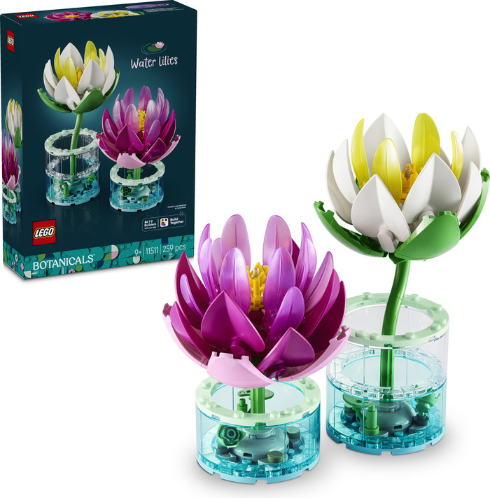 LEGO Botanicals Seerosen 11511 rechte seite
