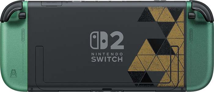 Nintendo Switch 2 The Legend of Zelda Edition zum 40. Jubiläum rückseite
