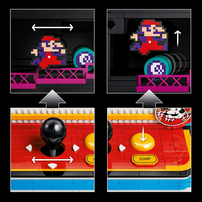 LEGO Super Mario Donkey Kong Arcade 72051 detail