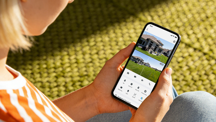 TP-Link Tapo C575D produkt in gebrauch