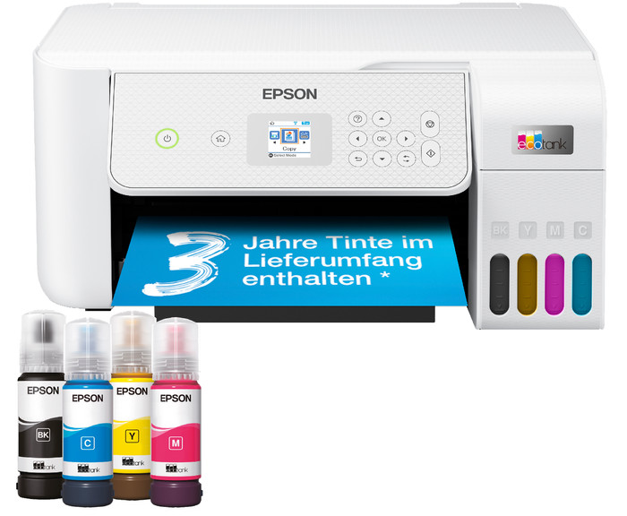 Epson EcoTank ET-2876 White Main Image