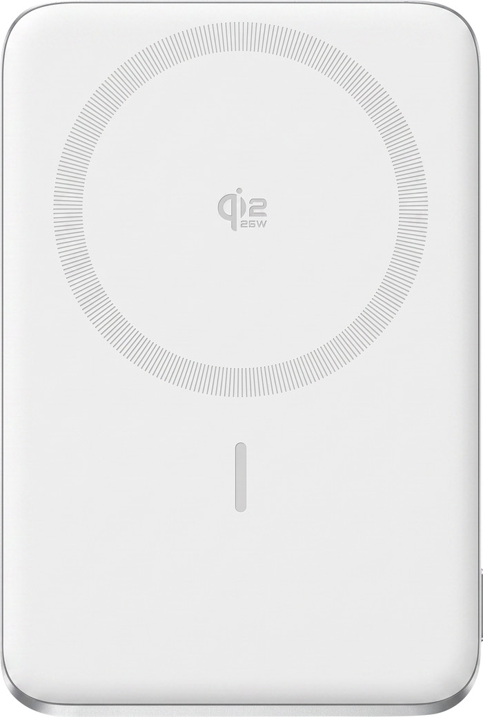 Anker Wireless Power Bank 10,000 mAh with MagSafe and Qi2 25W White top
