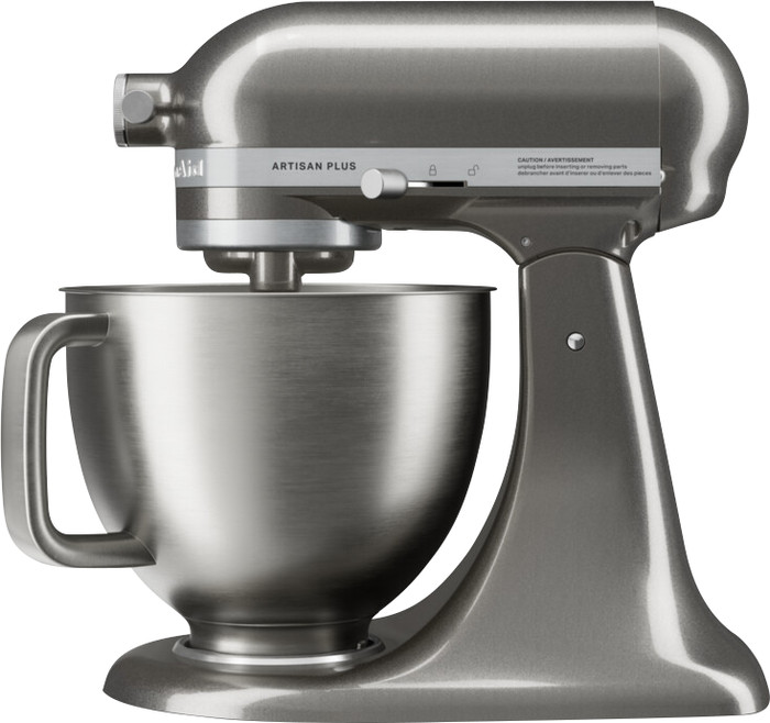 Kitchenaid 5KSM50PKVEMS Medallion Silber linke seite