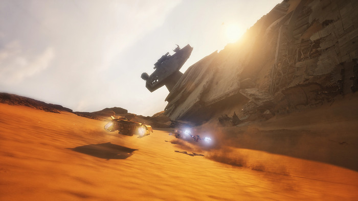 Star Wars: Galactic Racer PS5 produkt in gebrauch