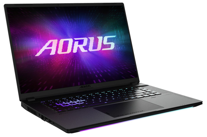 AORUS MASTER 16 OLED 8XJJ4DEE64SP - 16" - AMD Ryzen 9 - 32GB RAM/1TB SSD - RTX 5070 Ti linke seite
