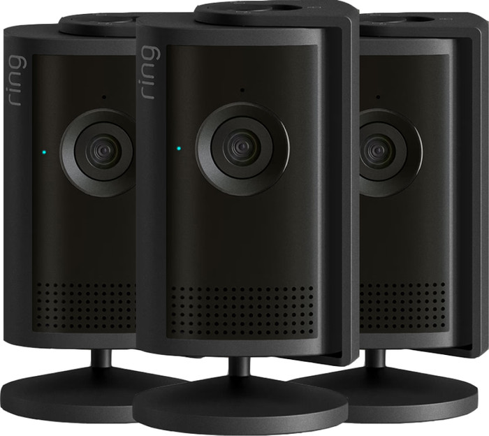 Ring Indoor Camera Plus Schwarz 3er-Pack Main Image