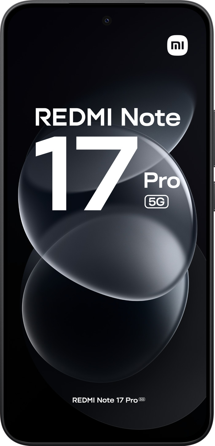 Redmi Note 17 Pro 512GB Schwarz 5G vorne