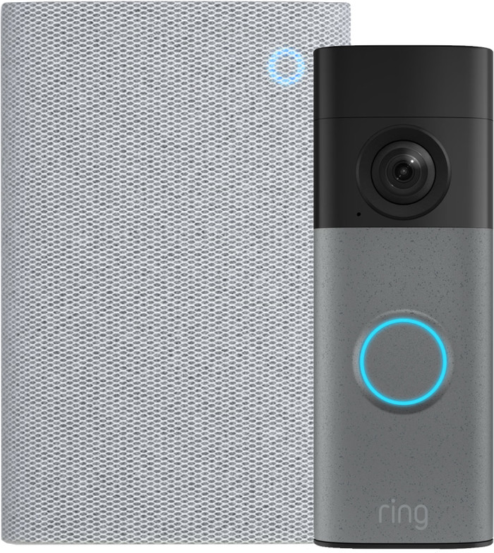 Ring Akku-Videotürklingel 2. Generation Silber + Chime Main Image