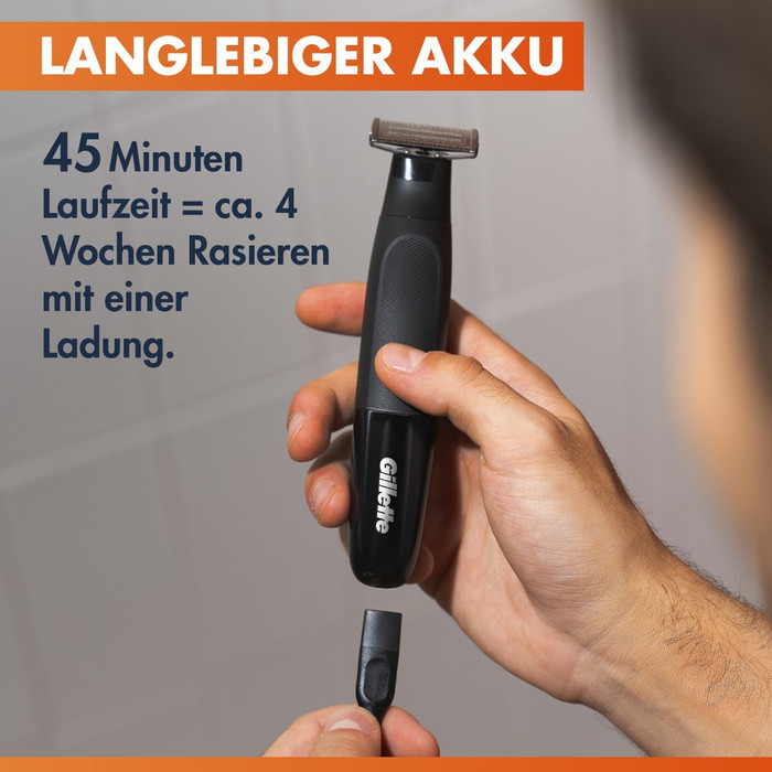 Gillette Fusion One Hybrid produkt in gebrauch