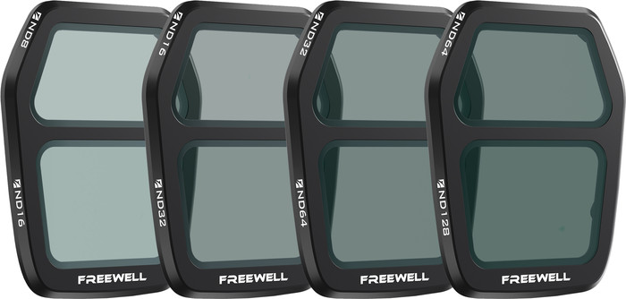Freewell DJI Air 3S Filters Split ND 4-pack Main Image